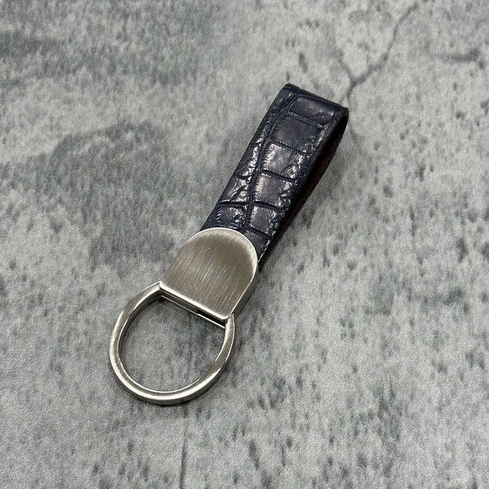 LE'SAC  クロコダイル キーホルダー  (ネイビー)  D284