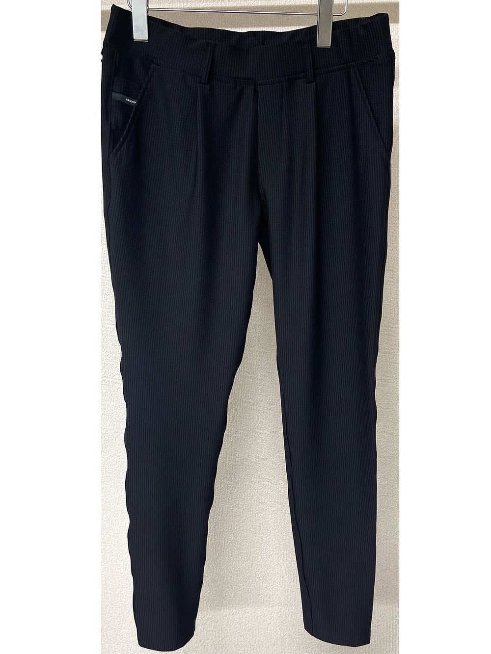 CHRIS EASY TUCK PANTS スラックス イージー タックパンツ (ブラック)