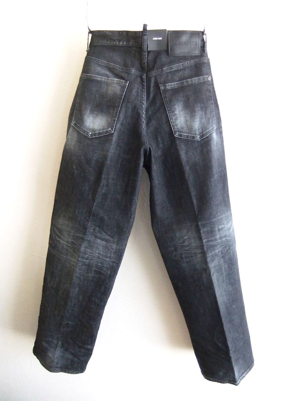 Black Easy Wash LOOSE JEANS   ルーズフィット ジーンズ   S74LB1717
