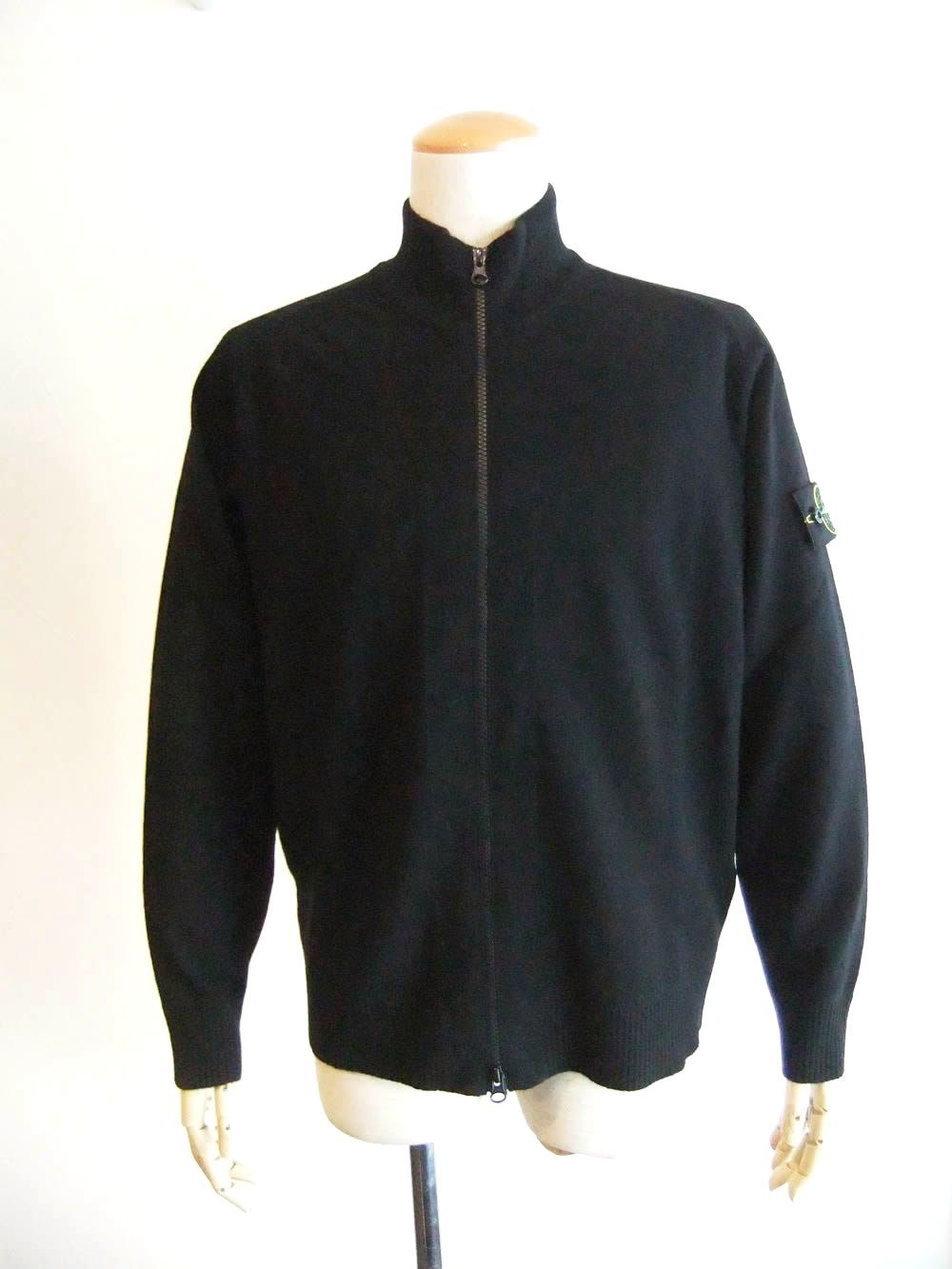 12Gラムウール ジップアップ カーディガン   5100044