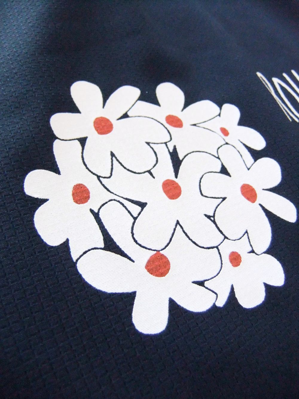 【LADIES】 BOUQUET MOCK W.  (ネイビー) ロゴ モックネック   RSL-22014