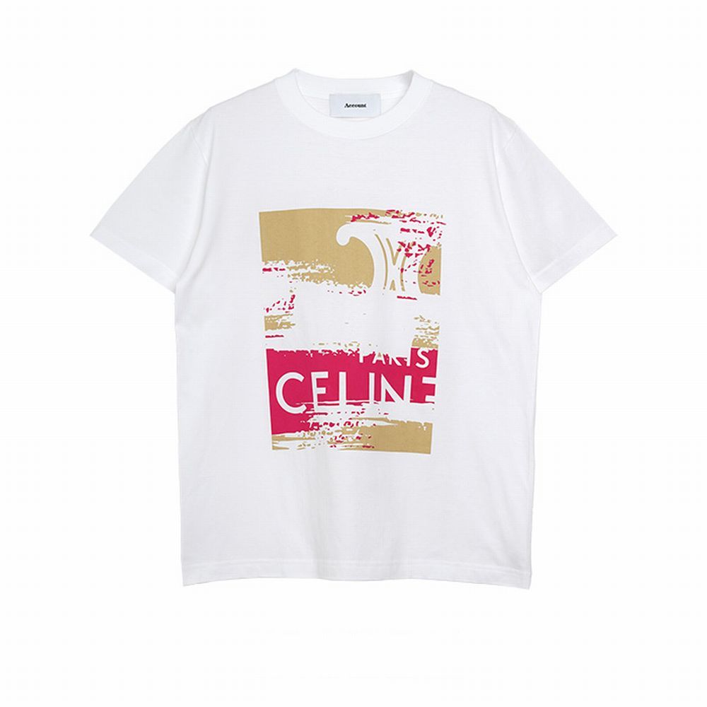 【MICALLE MICALLE Account】 HOMMAGE CE FAINT T-SHIRT (ホワイト)   ロゴ T-SHIRT   MAB104TDA