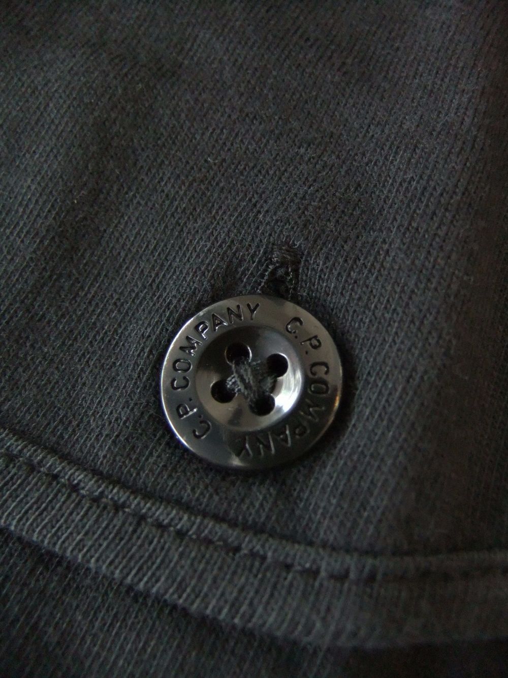 20/1  JERSEY SIDE POCKETS T-SHIRT  （ブラック）  ポケット付き半袖Tシャツ