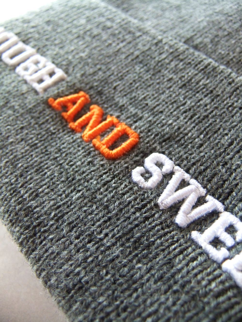 OXFORD BEANIE   (グレー)  ロゴニットキャップ    RSA-22204