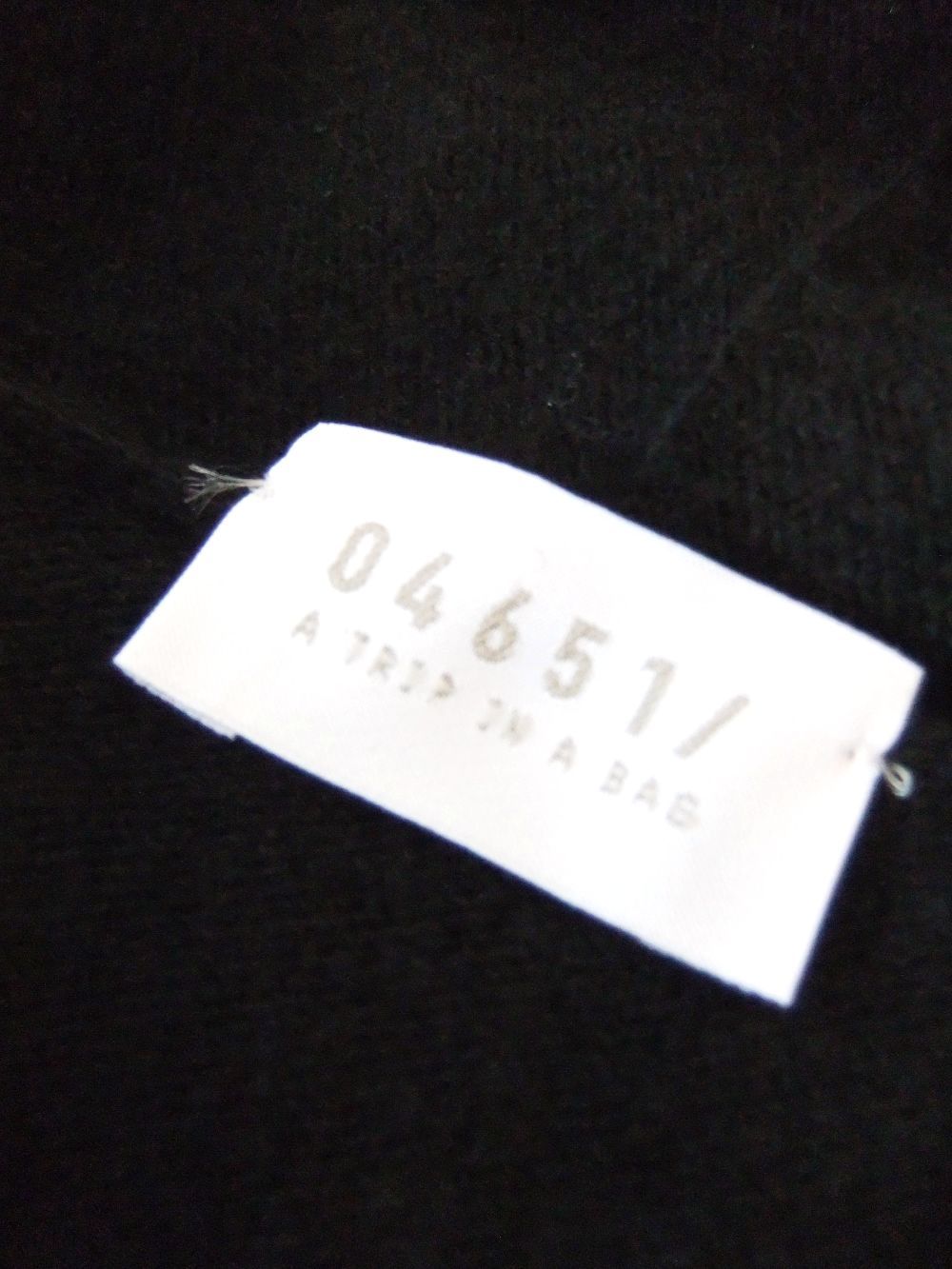HOODED JUMPER  HOODY DARK   (ブラック)  ウール フーディ