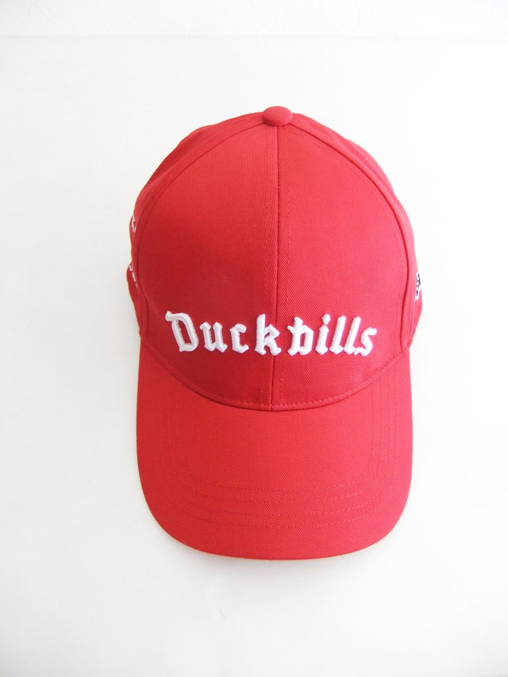DUCKBILLS TOUR CAP   ( レッド )  ロゴ入りキャップ  RSA-22005