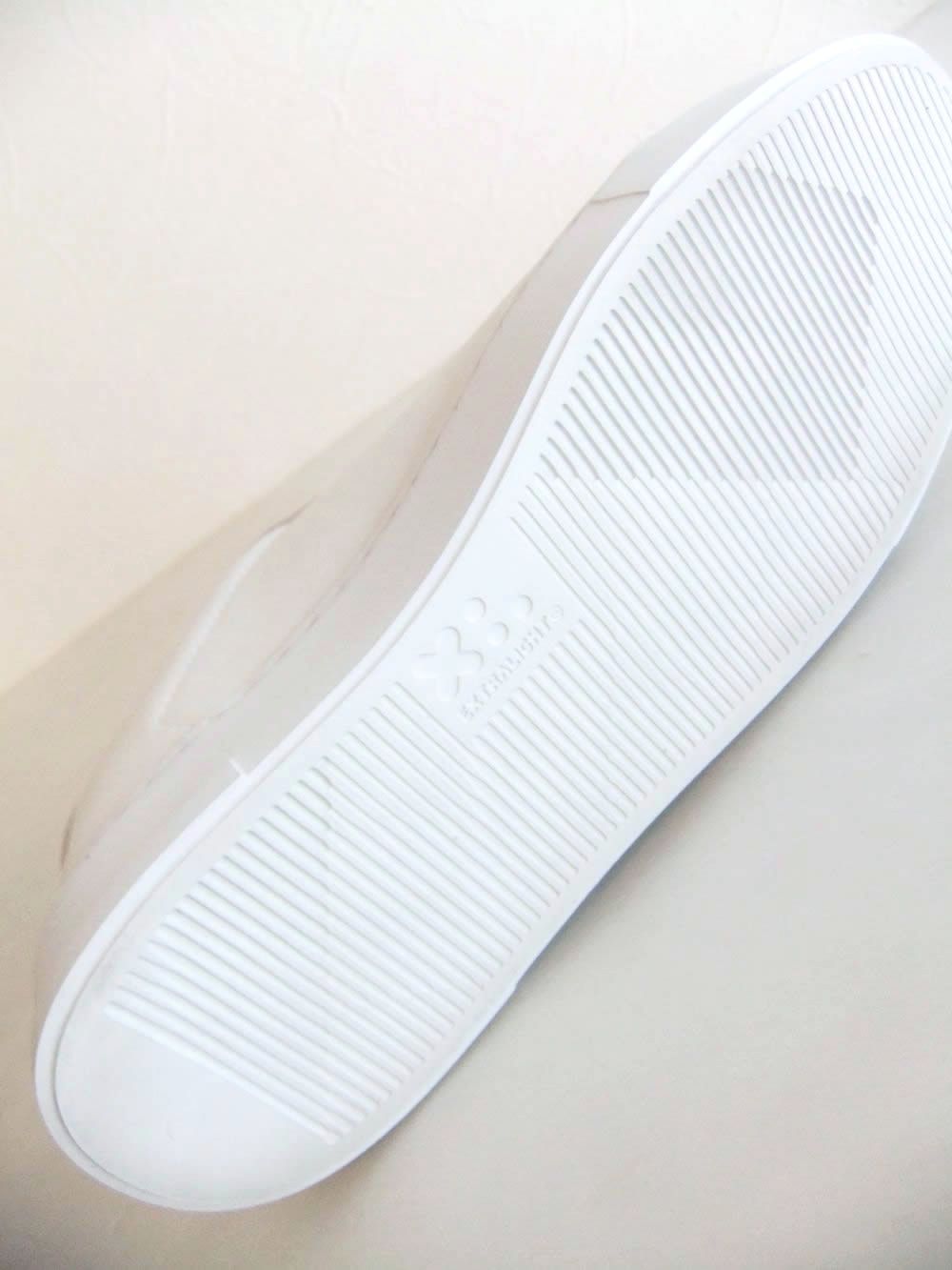 【MENS】   RAW CUT (ホワイト)   レザースニーカー