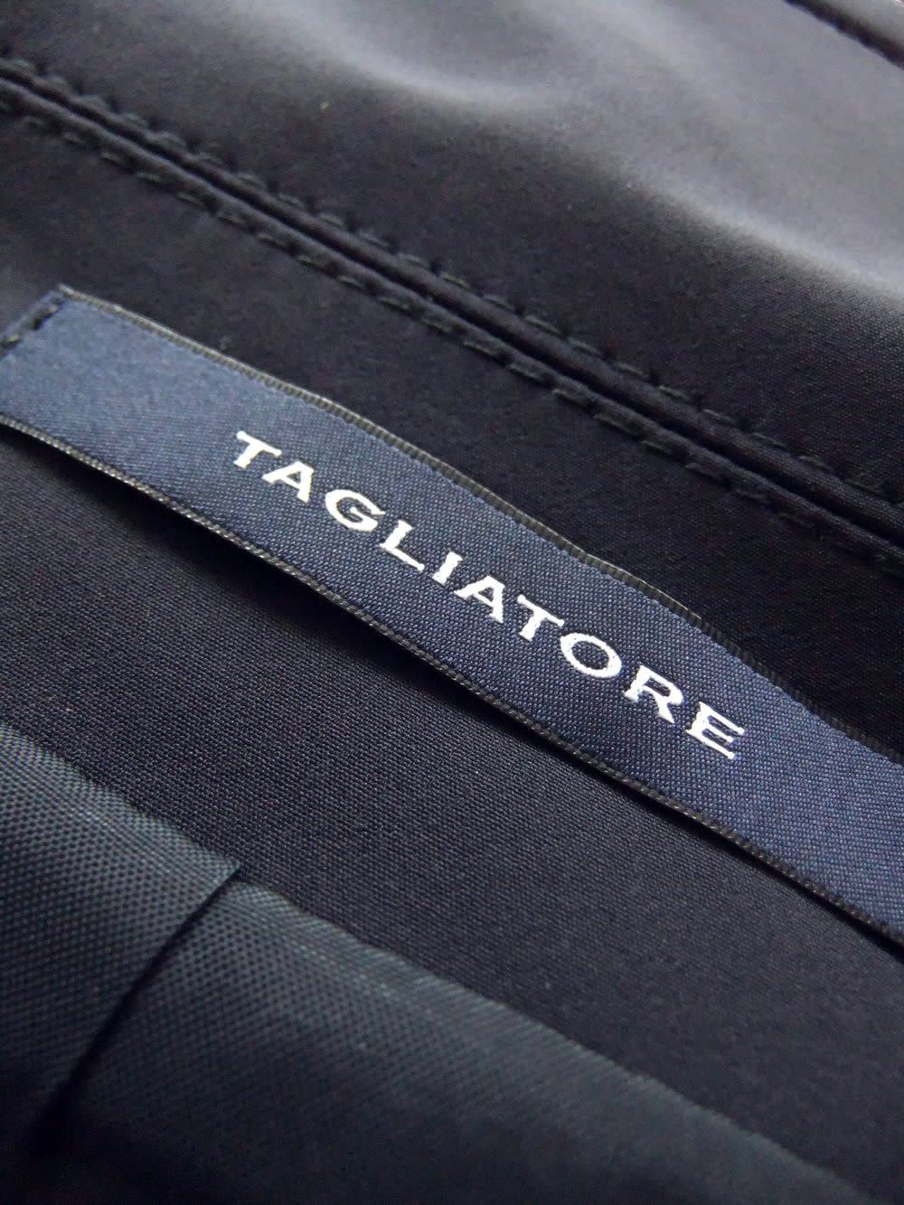 SALOMON  (ネイビー) ナイロンストレッチ バルカラーコート