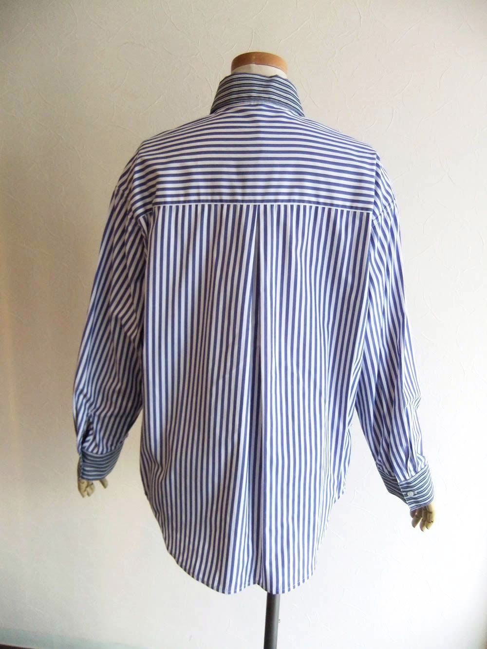 2WAY スリーブ 配色 デザイン シャツ    MMA116HEA