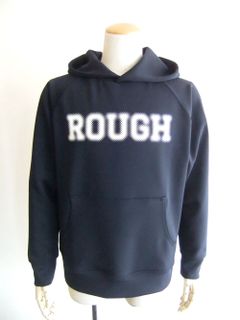 HAZY LOGO HOODIE  (ネイビー) ロゴ入りフーディ   RSM-23036