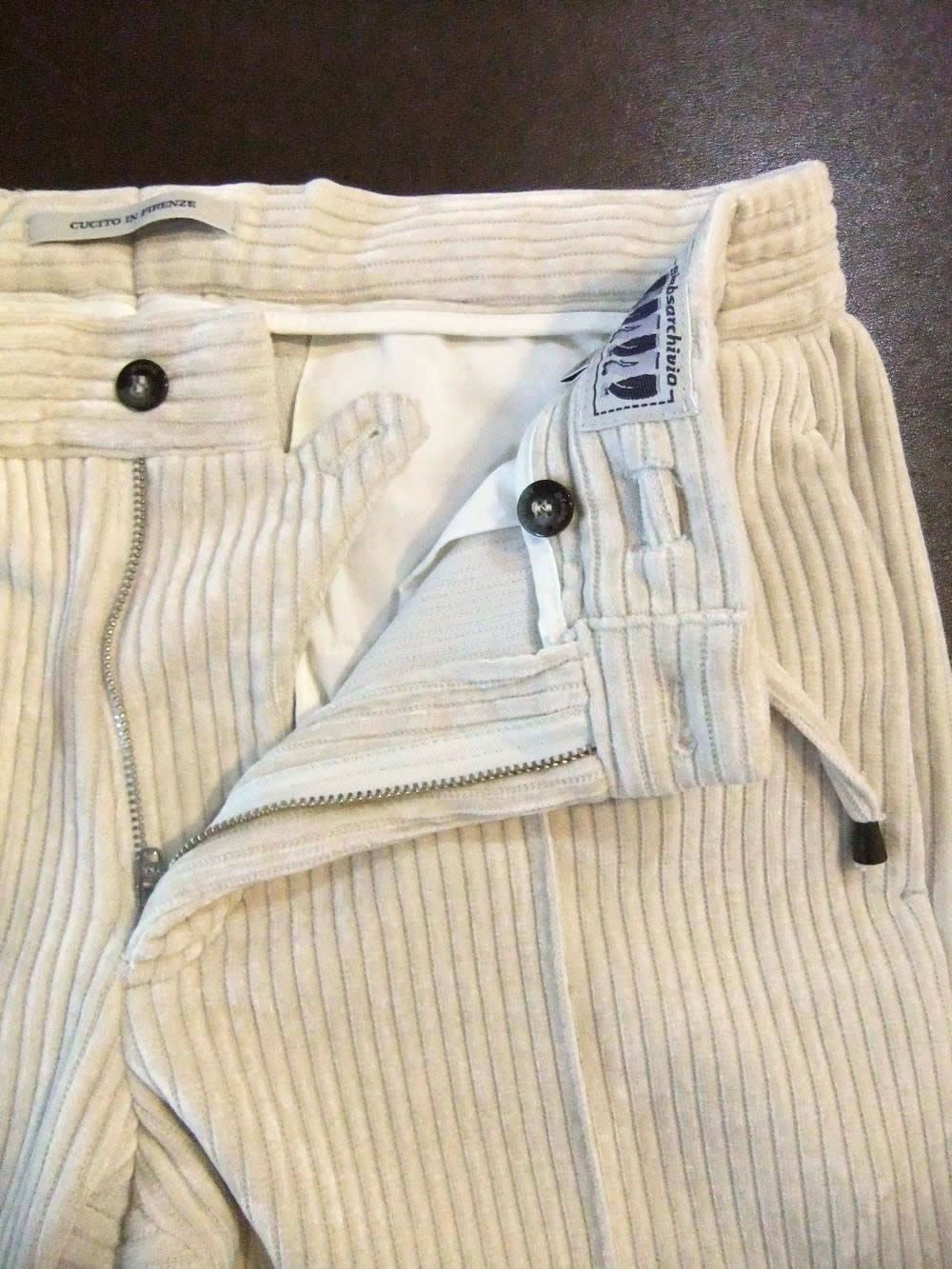 MASACCIO  太畝 コーデュロイ ニットジャージー   (オフホワイト)   M1-A5765