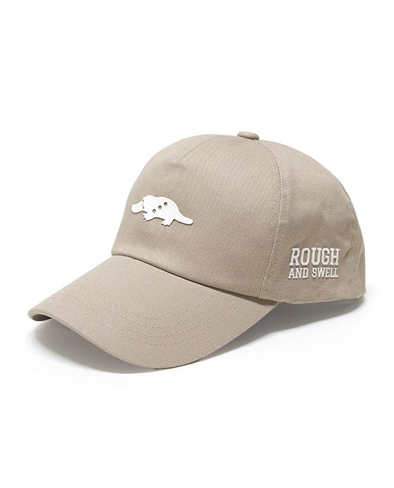 SOLID TOUR CAP (ベージュ)   ロゴ入りキャップ    RSA-25002