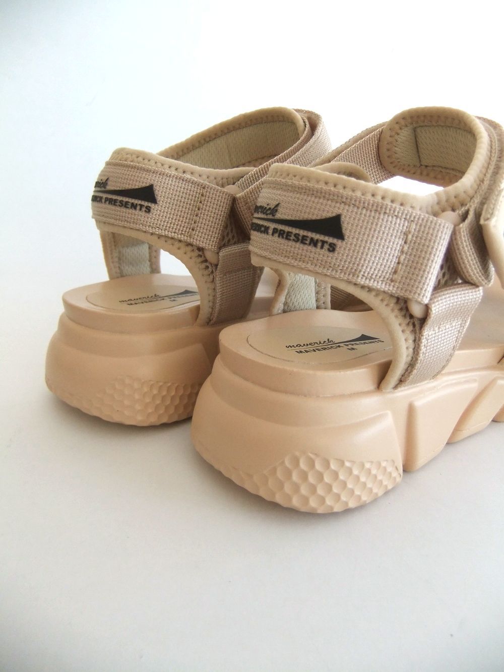 COMFORT SANDALS  ベルクロ コンフォートサンダル  (ベージュ) MS2139