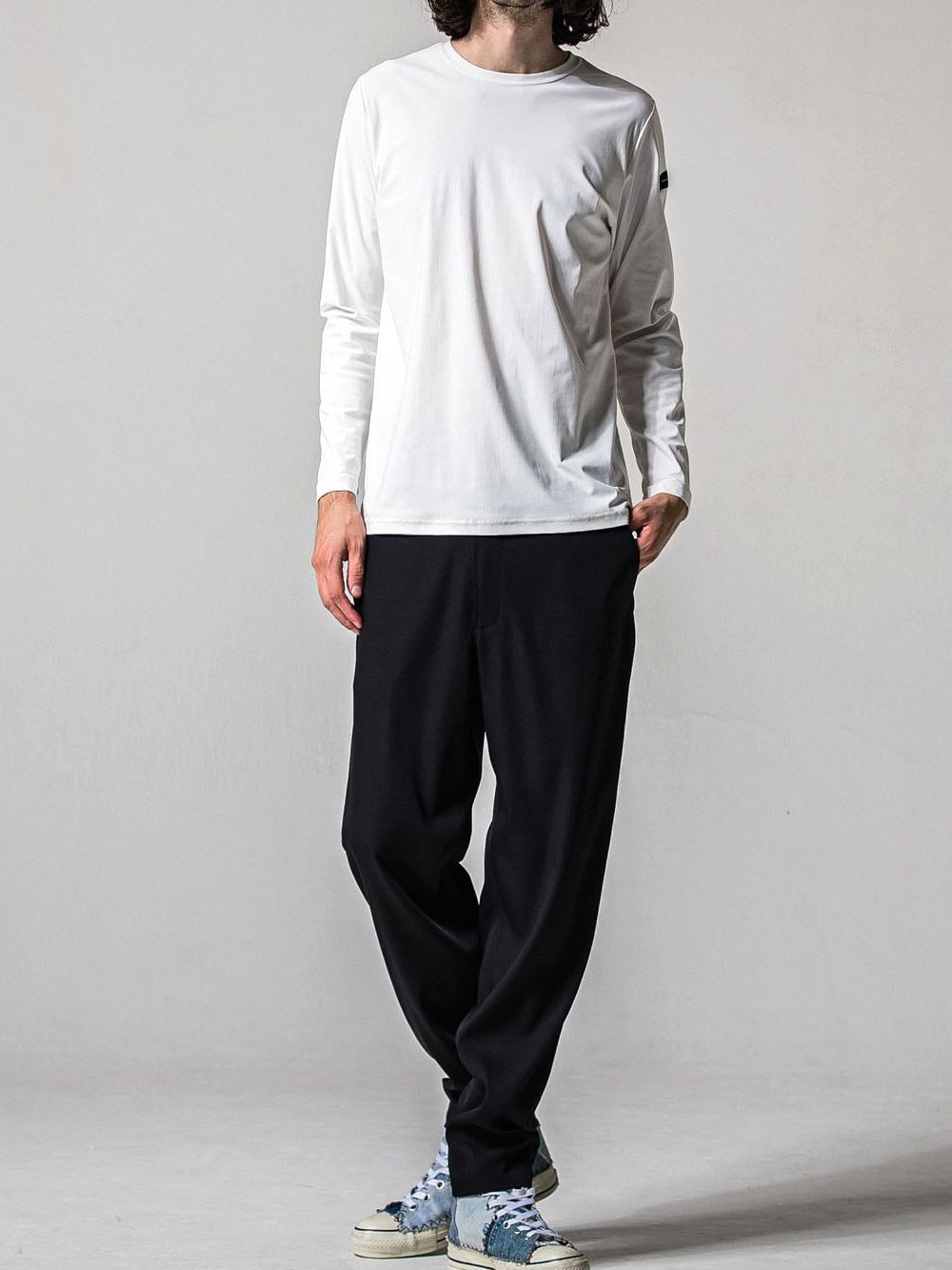 PAT WIDE EASY PANTS  ワイド テーパード イージーパンツ