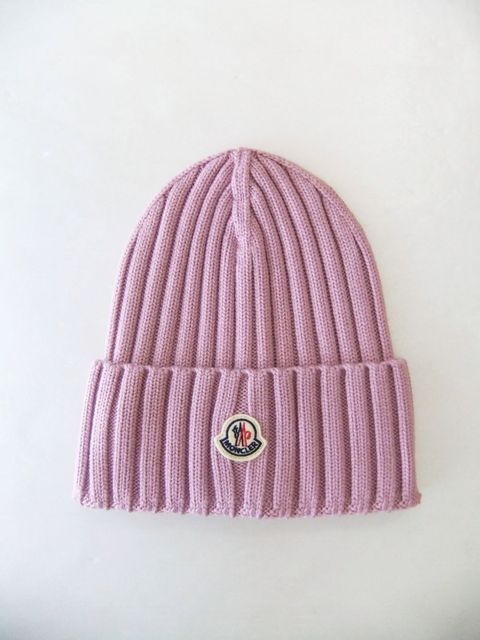 KNIT CAP  （ピンク） ニット帽
