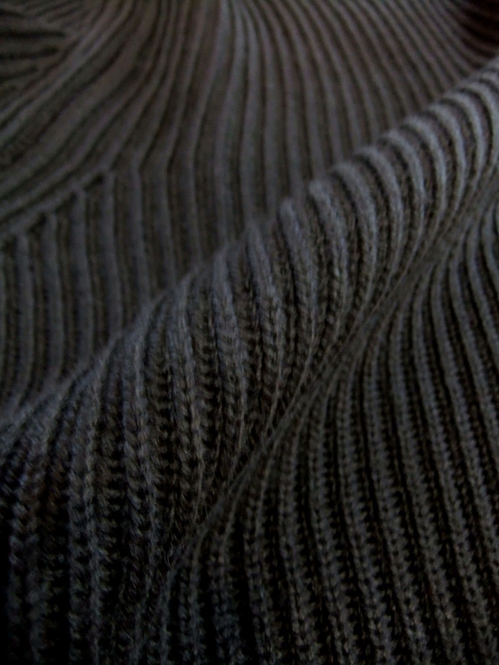 MERINO WOOL FIBRE ZIP LENS SWEATER クルーネック セーター CMKN220A005292A