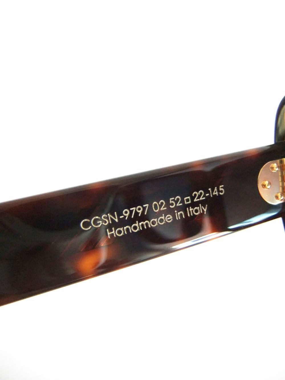 CUTLER AND GROSS    9797 CAT-EYE SUNGLASSES-DARK TURTLE