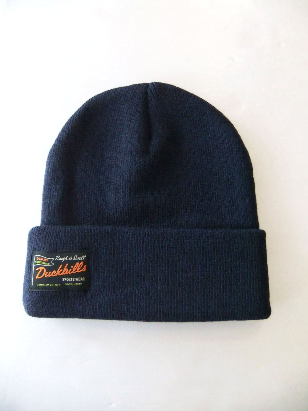 OXFORD BEANIE   (ネイビー)  ロゴニットキャップ    RSA-22204