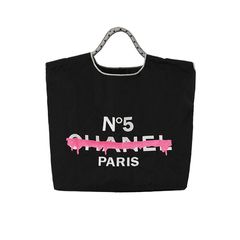 【MICALLE MICALLE Account】 HOMMAGE  NO5 TOTE BAG  (ブラック)  オマージュ トートバッグ  MAB106GDE