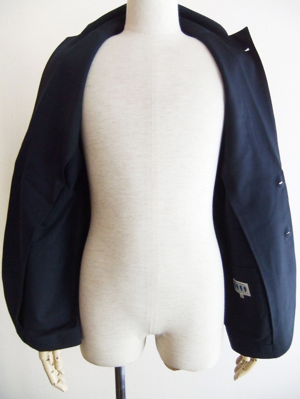 STROZZI    SILKY JERSEY  (ネイビー)  ジャージージャケット  A3697