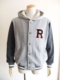 STADIUM HOODIE  ロゴ入りフーディ スタジアムジャンパー   RSM-24237