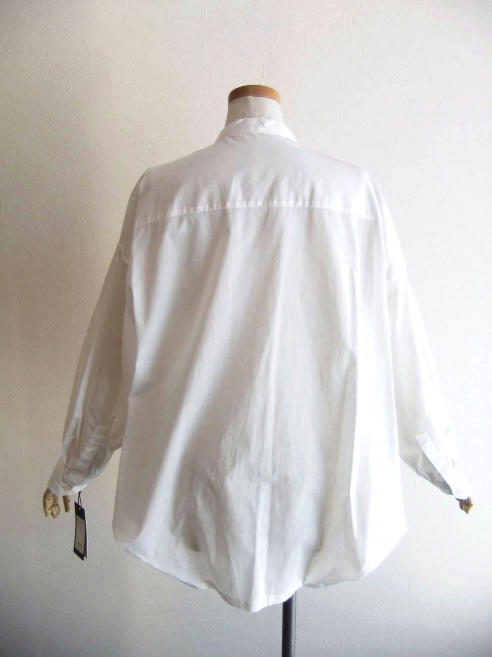 綿ローン ワイド オーバー ブラウス   A149002M