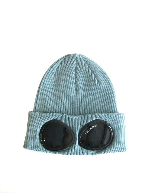 COTTON GOGGLE BEANIE  (ブルー)   ゴーグル ニット帽