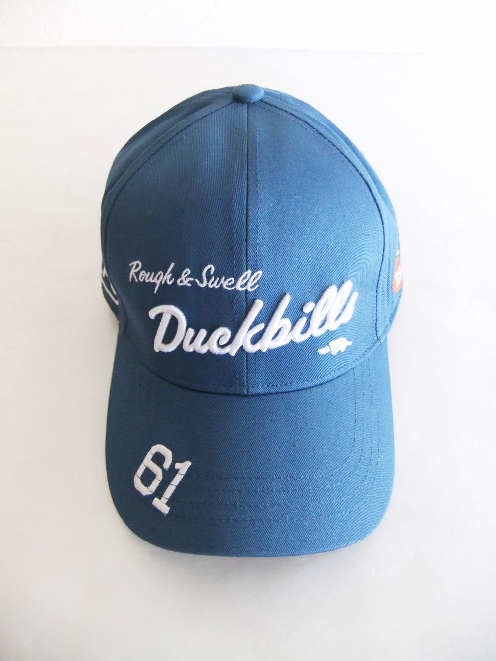 rough & swell - DRIVER TOUR CAP ( ネイビー ) ロゴ入りキャップ RSA