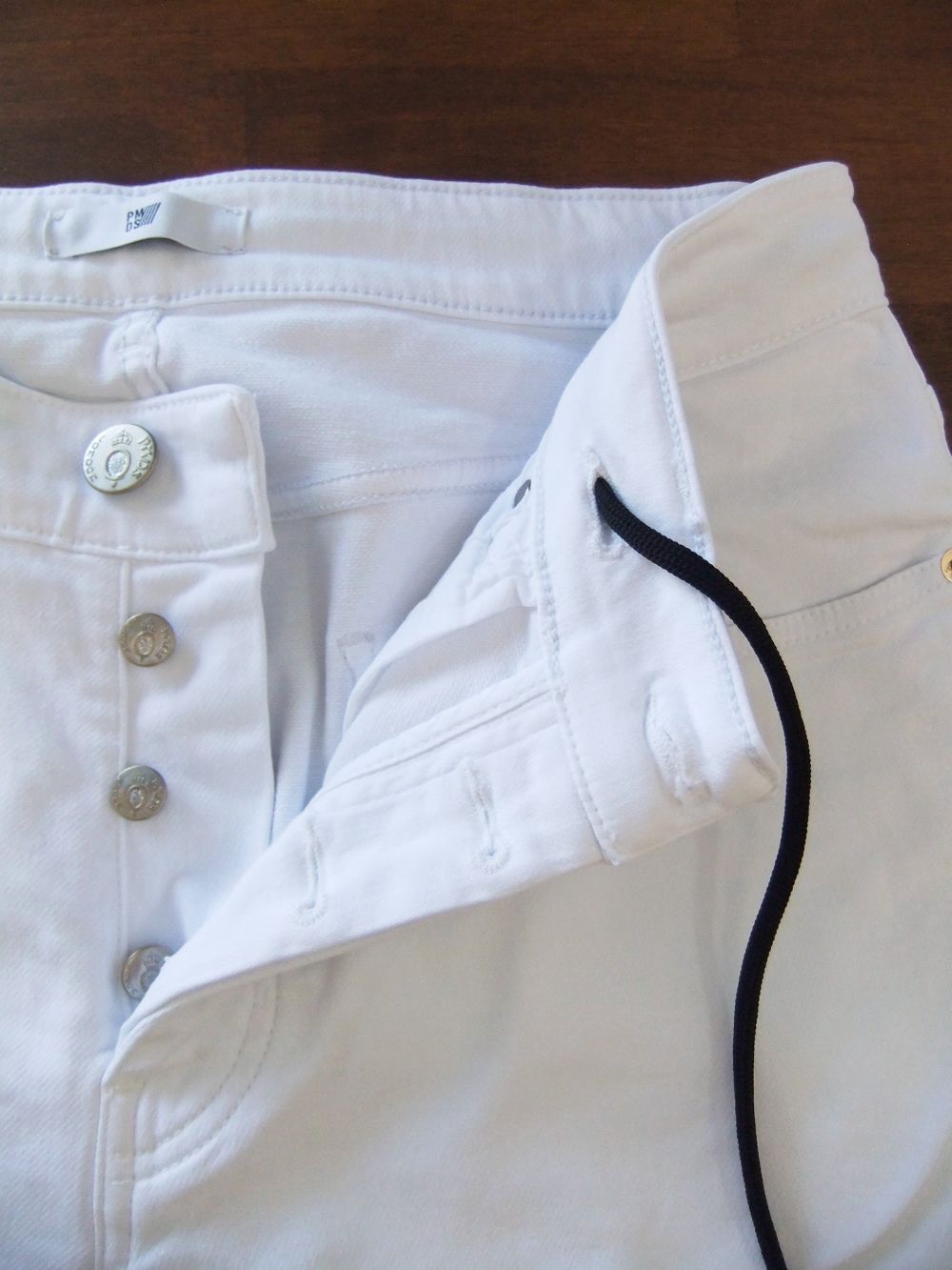 BARRET   JERSEY EASY DENIM PANT ジャージー デニムパンツ (ホワイト)