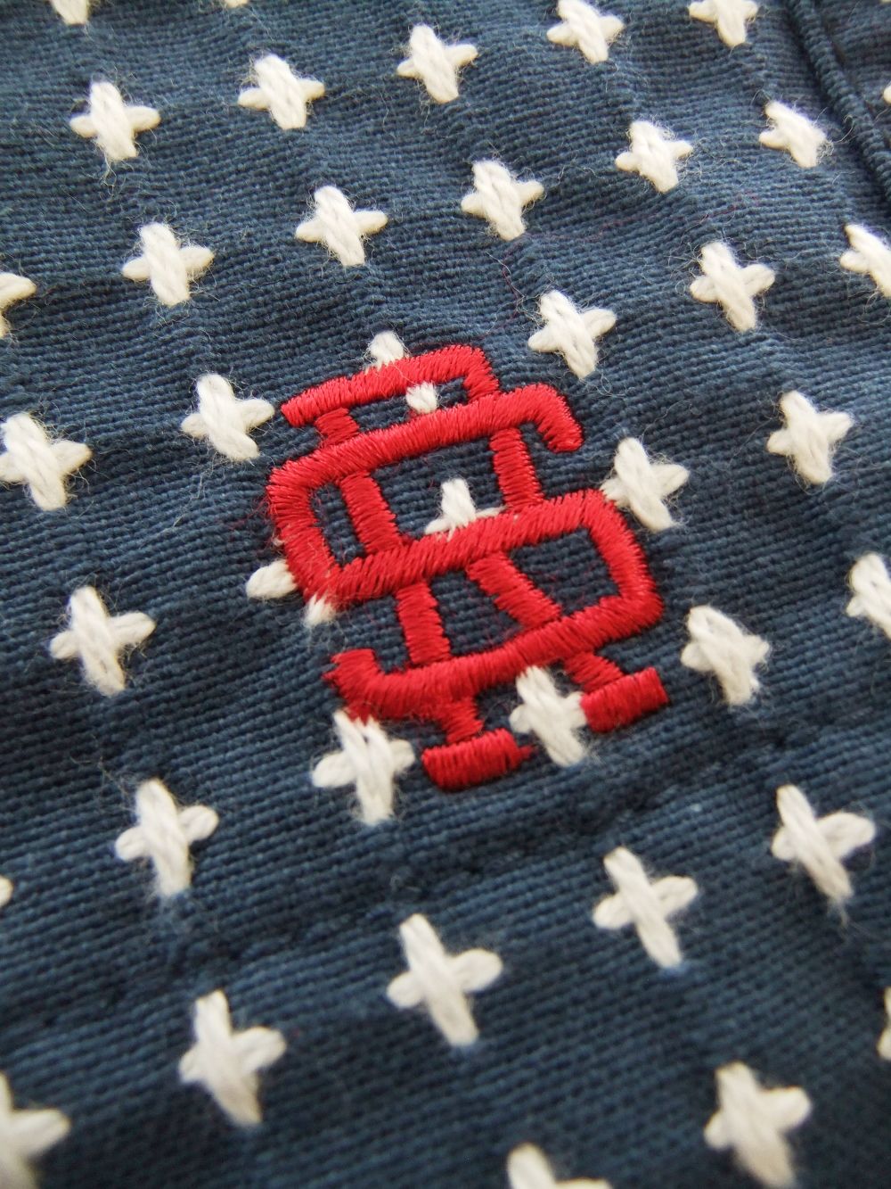 SASHICO SHORTS  (TYPE B)  刺し子織り ハーフパンツ   RSM-23071
