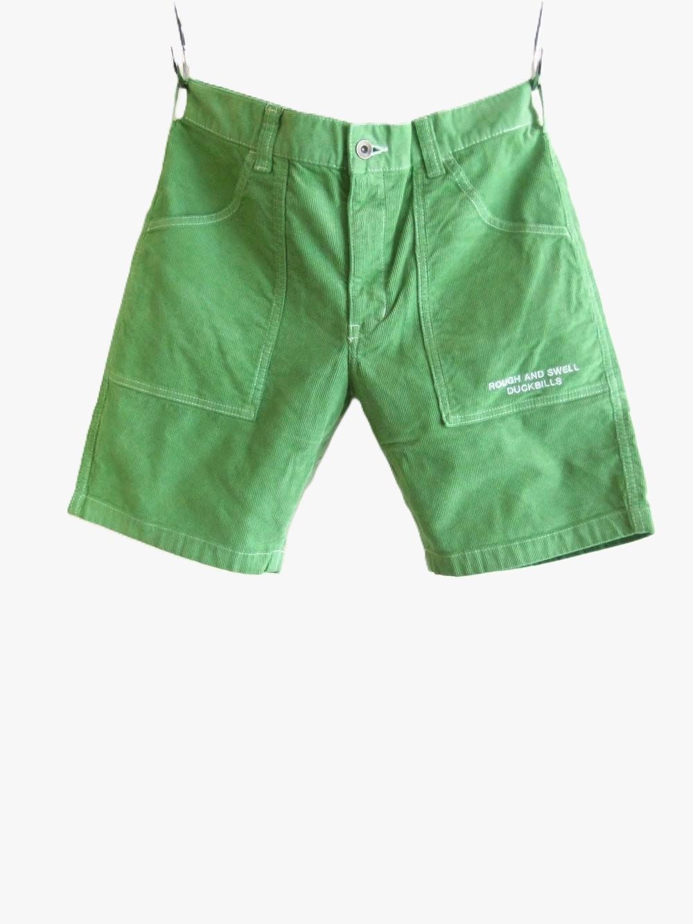 SAN DIEGO SHORTS (グリーン)  サマーコーデュロイ ストレッチ ハーフパンツ   RSM-26071
