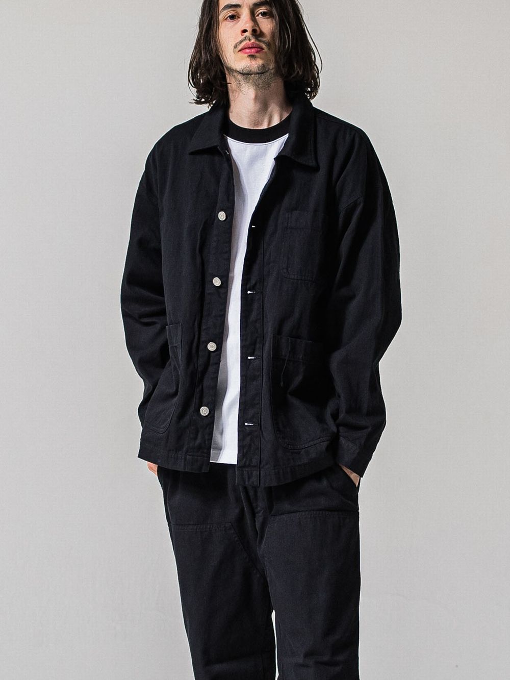 RC CAVER ALL   ライトデニムカーバーオールジャケット