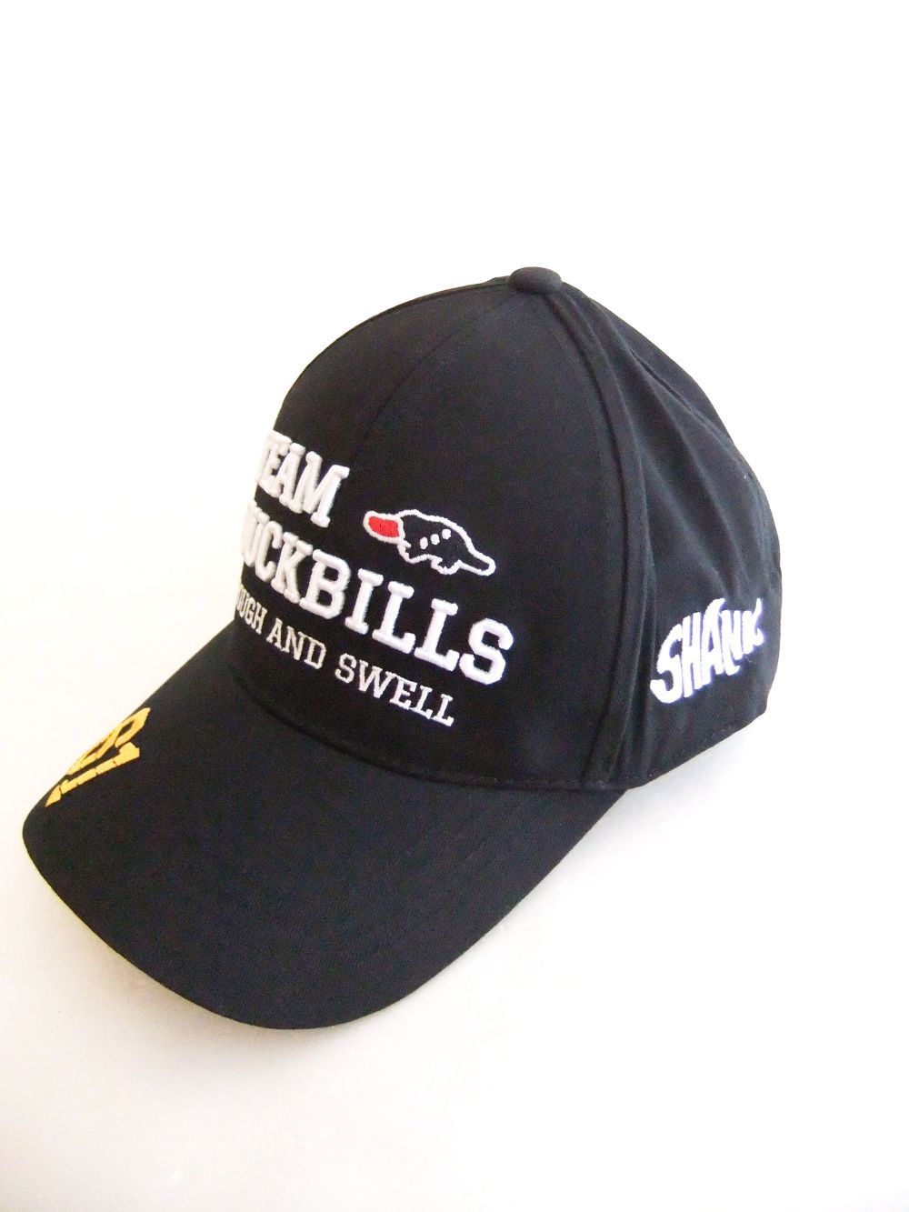 TEAM DUCKBILLS CAP  ( ブラック )  ロゴ入りキャップ  RSA-23001