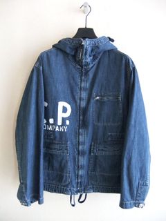 BLU GOGGLE JACKET   ジップ デニム ブルゾン