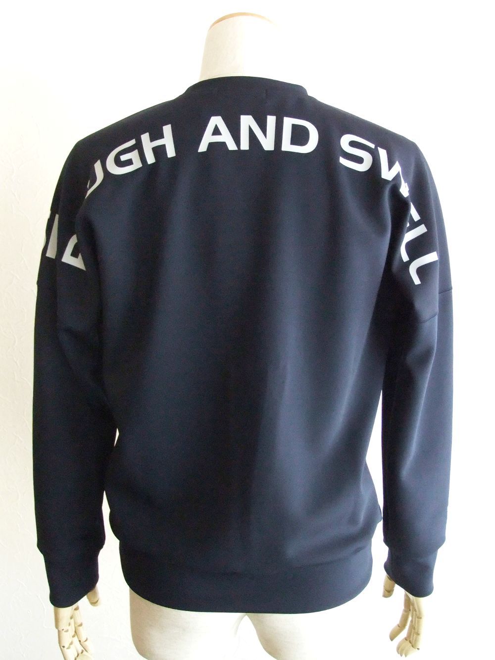 EARTH TOUR SWEAT  ロゴ入りスウェットシャツ (ネイビー)  RSM-22207