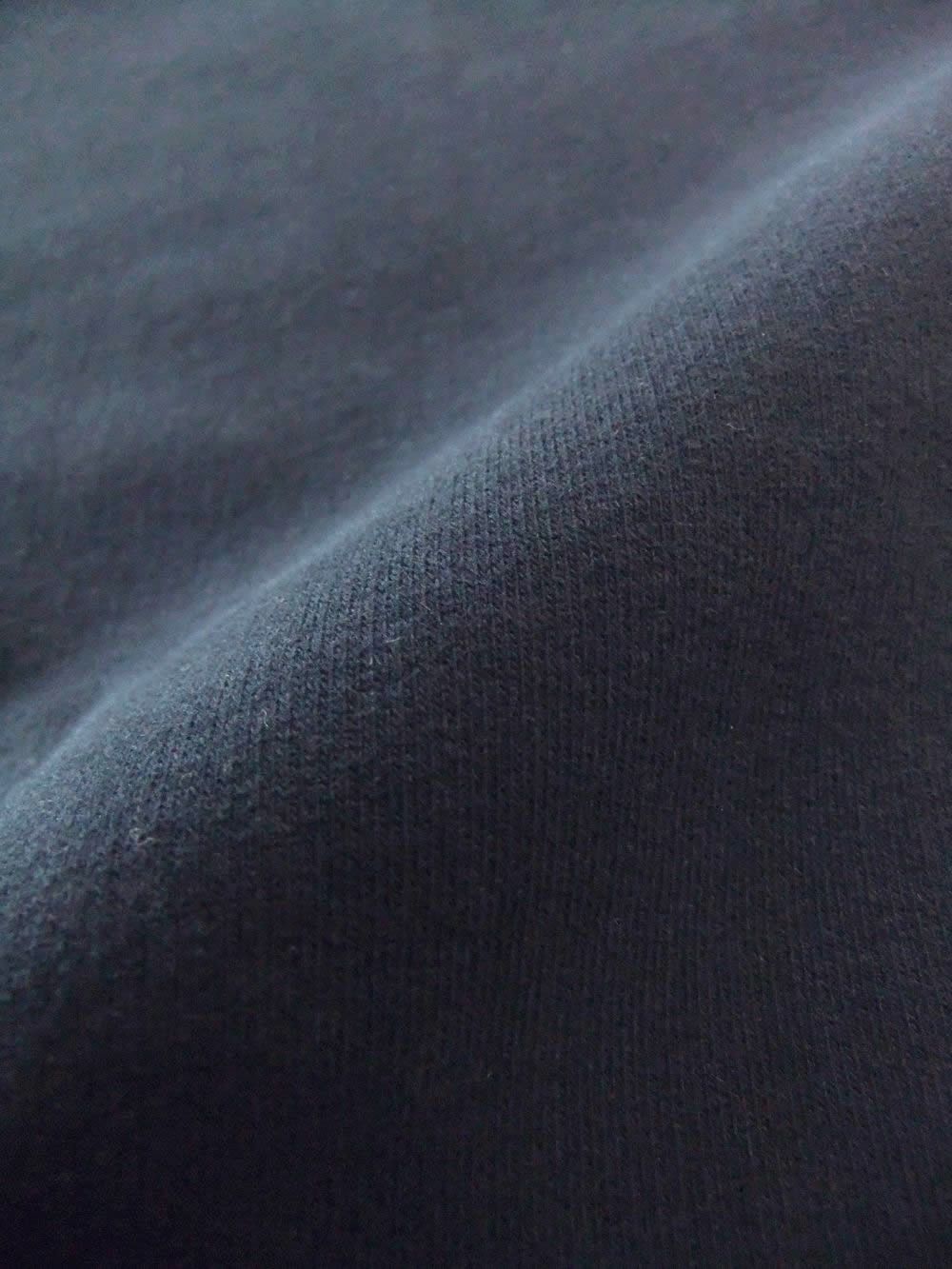 IF TEE  ミニ裏毛 クルーネック 半袖Tシャツ ( ネイビー )