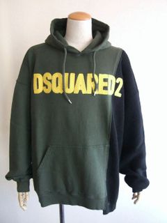 D2 EMBROIDERY HOODIE   ニット切替 スウェット フーディ   S74GU0616