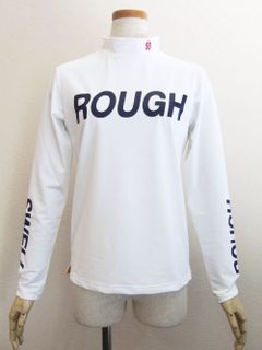 【LADIES】  BIG LOGO MOCK L.S. W.  (ホワイト) ロゴモックネック   RSL-21220