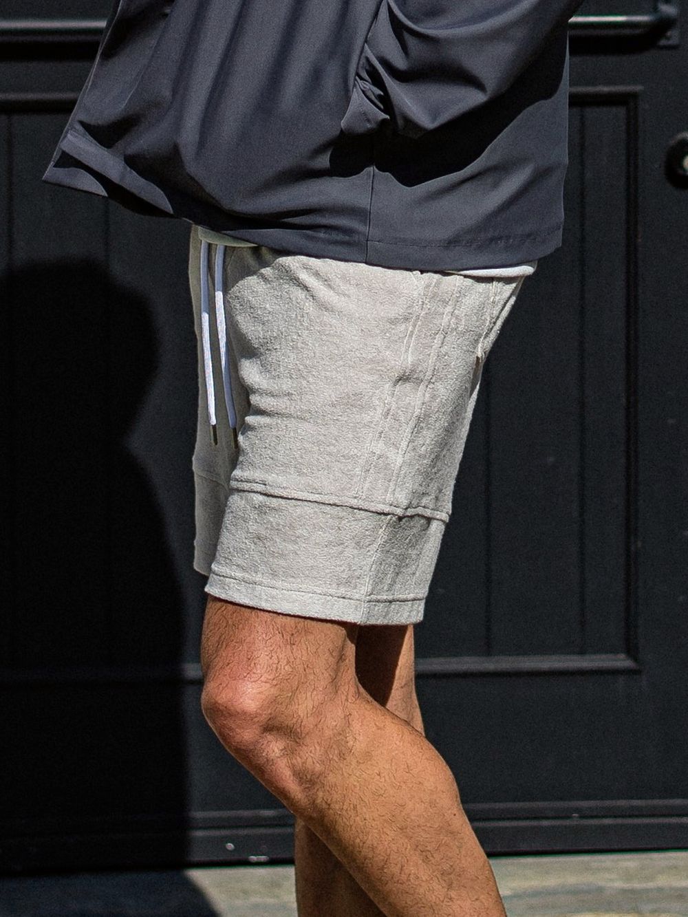 TYLER PILE SHORTS  パイル ショートパンツ  (グレージュ)