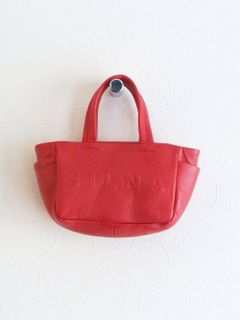 CLAUDIA MINI TOTE   レザー ミニトート (レッド)   SB1504