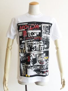 D2 MOTOR   ロゴプリント T-SHIRT   S74GD0653