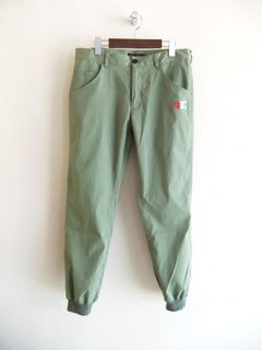 SASUKE RELAX  (オリーブ)   ストレッチ リブパンツ   RSM-25057
