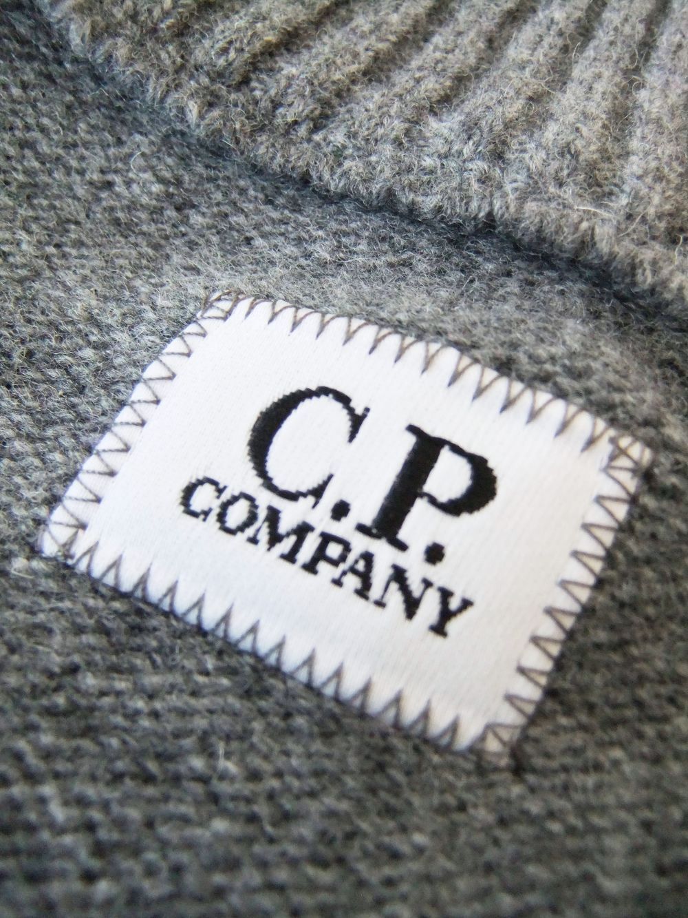 LAMBSWOOL  ZIPPED KNIT   スタンドカラー ZIP セーター