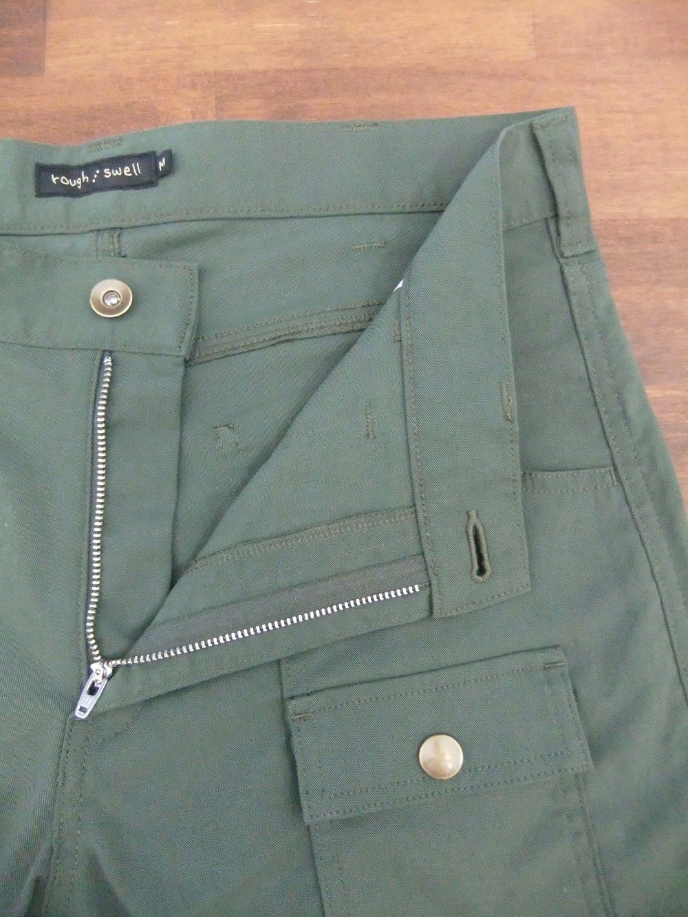 SAHARA BUSH ( オリーブ ) ストレッチツイル ハーフパンツ    RSM-21081