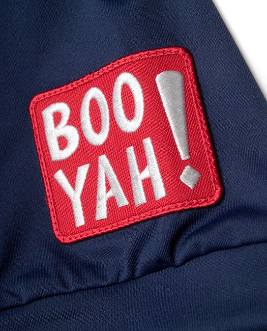 BOOYAH SKIPPER  (ネイビー)   半袖スキッパーポロ  RSM-21039