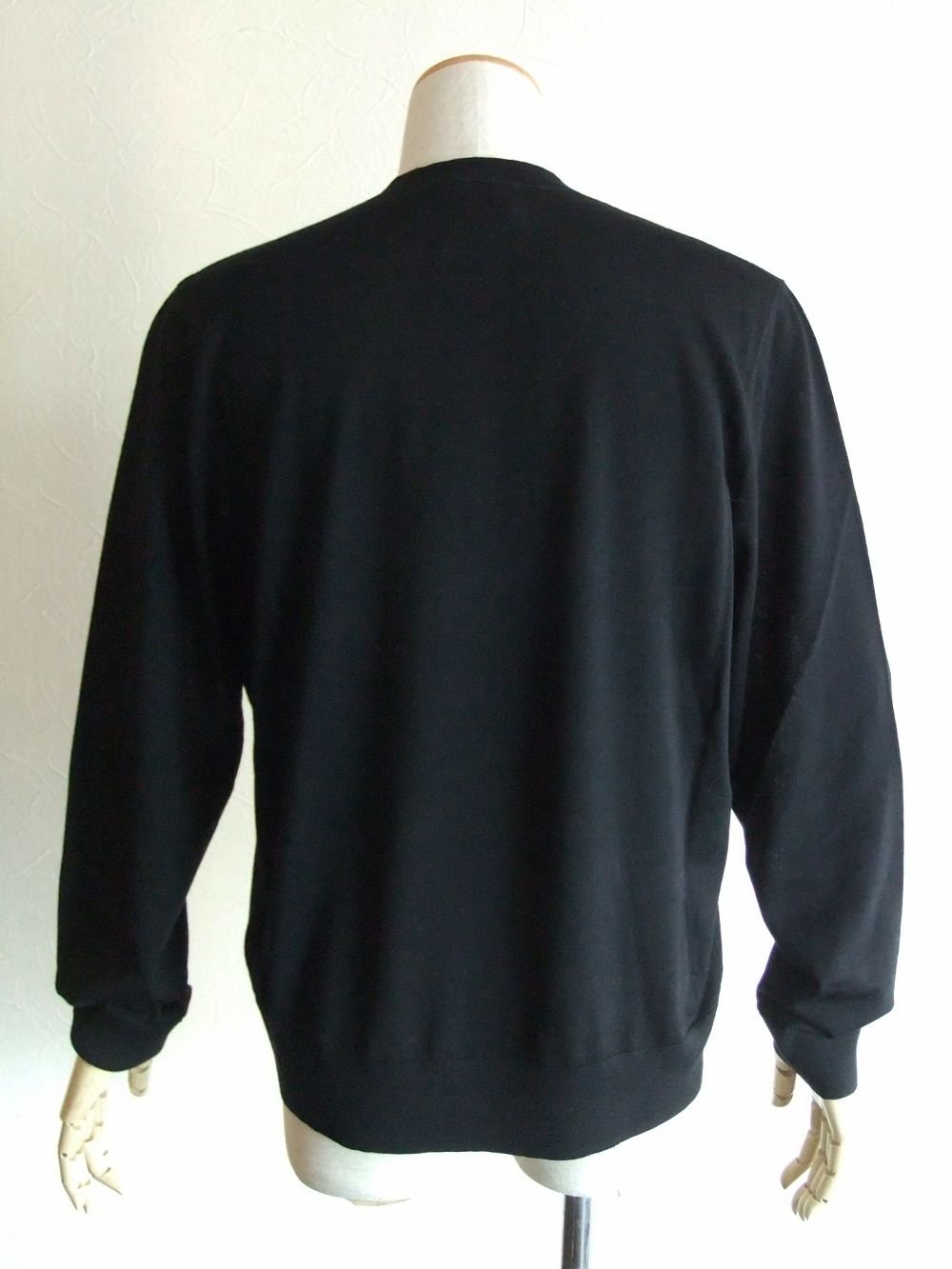 D2 ROUND NECK PULLOVER  ウール ロゴ クルーネックセーター  S74HA1293