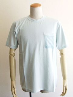 TACTINGPIQUEMIXEDT-SHIRT (ブルー)  ポケット付き半袖Tシャツ