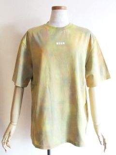 《LADIES》 タイダイ コットン Tシャツ  MDM179-217294-58
