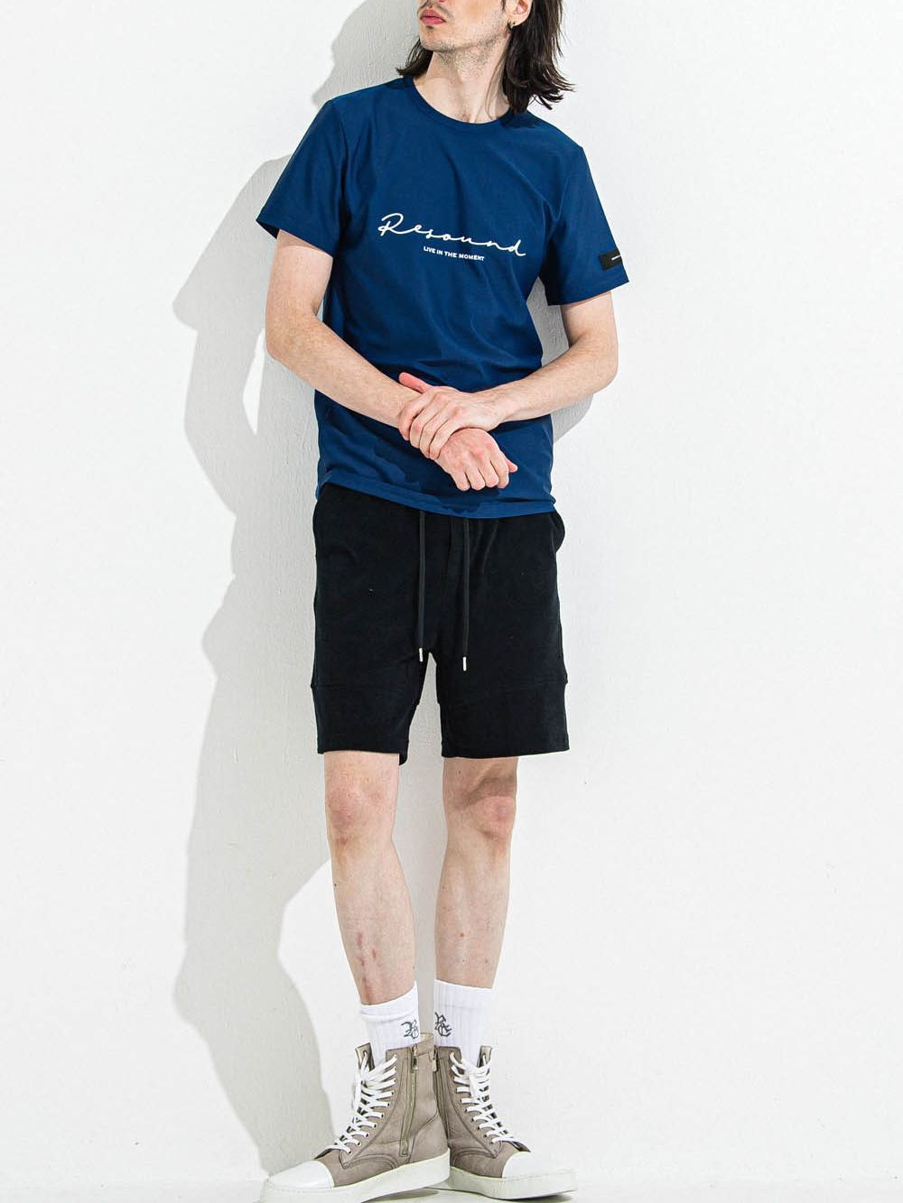 TYLER PILE SHORTS  パイル ショートパンツ  (ブラック)