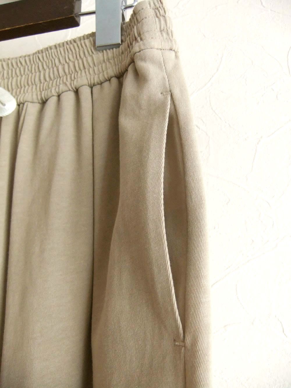 DRY COTTON WIDE EASY PANTS   (ベージュ) 625603